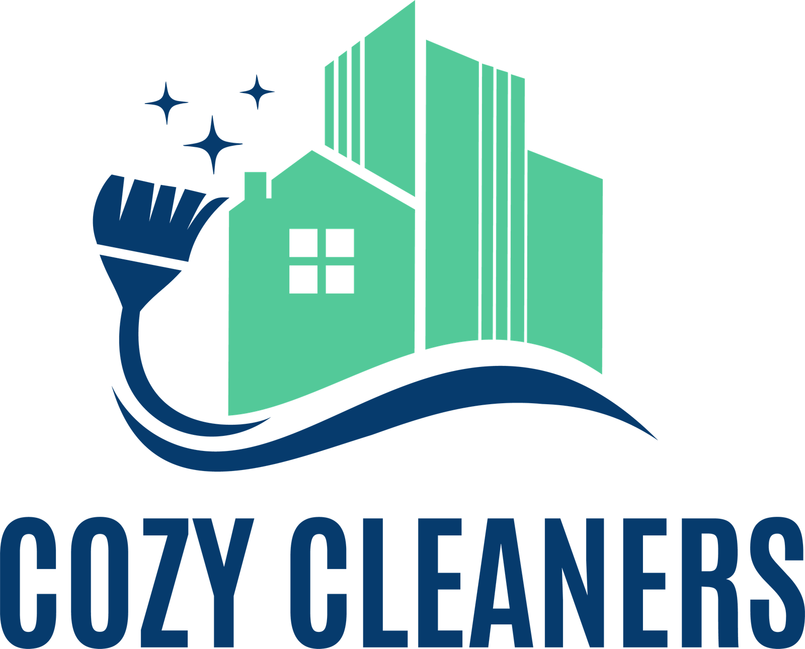 cozy cleaners logo
